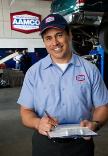 Image of AAMCO Fleet Service Mechanic Smiling